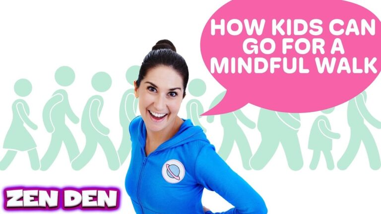 Mindful walking for kids!